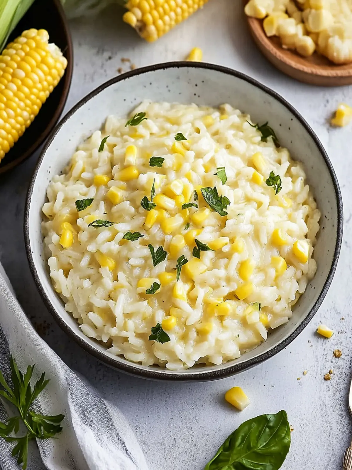 Creamy Sweet Corn Risotto That'll Brighten Your Dinner Table 2 Sweet Corn Risotto