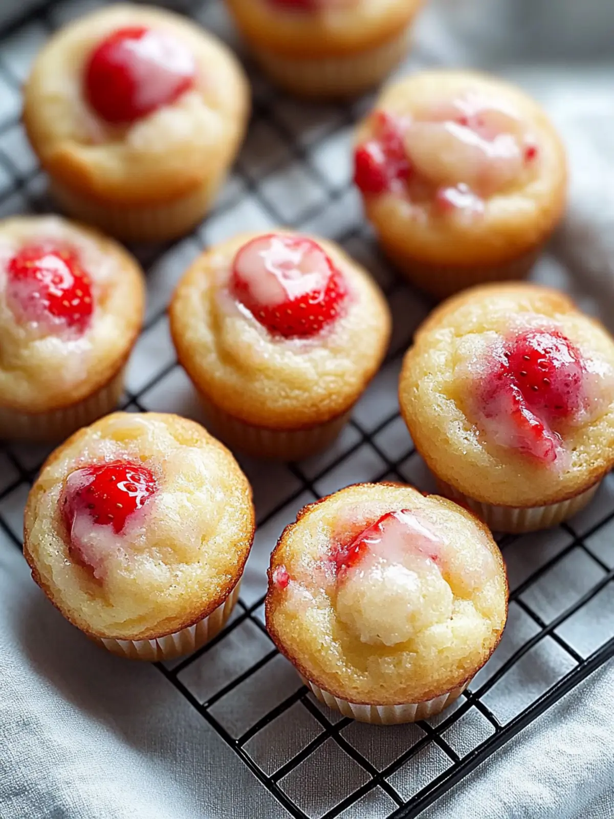 Delicious Strawberry Yogurt Mini Muffins for a Sweet Treat 4 Strawberry Yogurt Mini Muffins