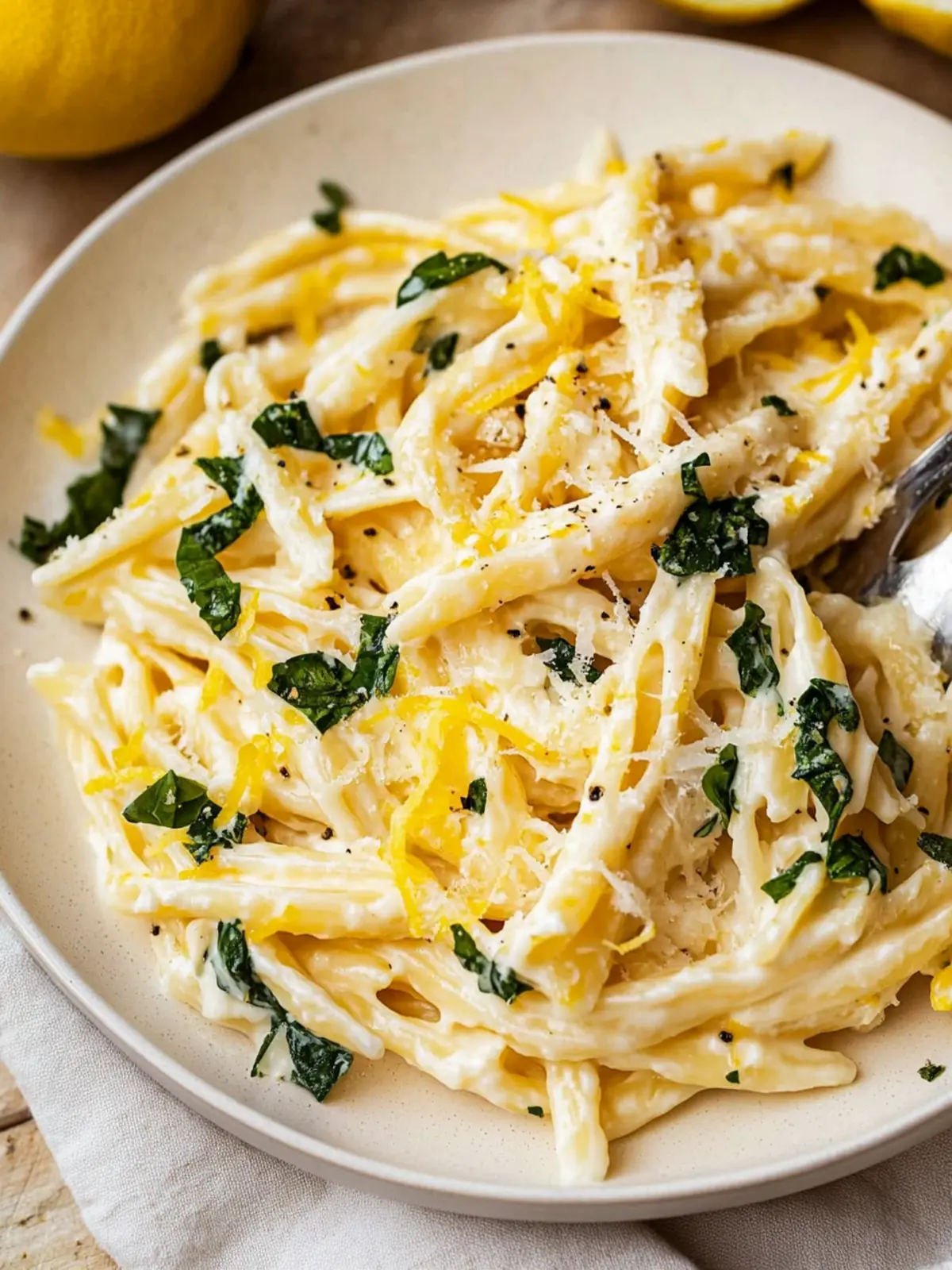 Creamy Lemon Ricotta Pasta in Just 20 Minutes Flat 4 Lemon Ricotta Pasta