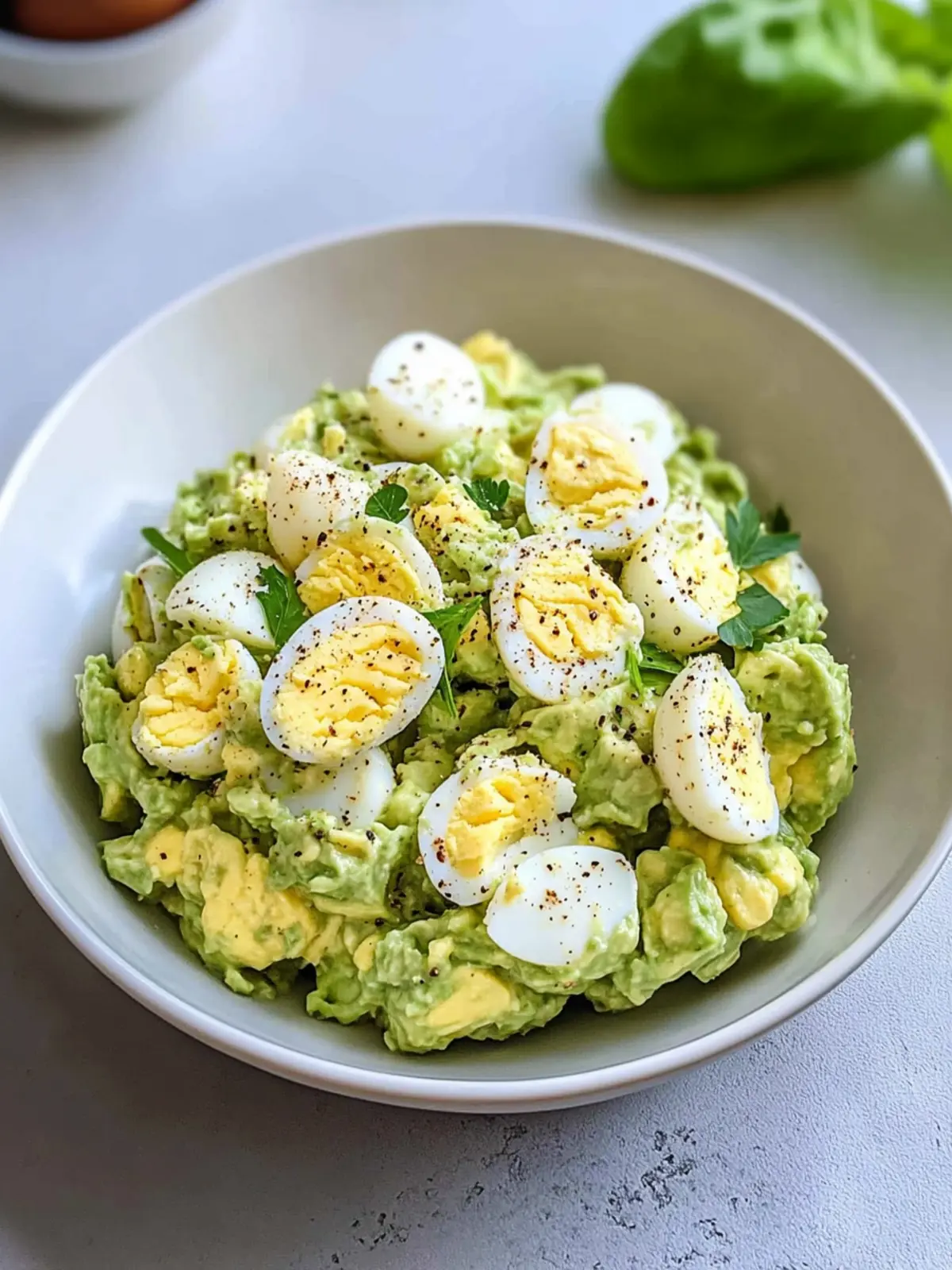 Creamy Keto Avocado Egg Salad in Just 10 Minutes 3 Keto Avocado Egg Salad