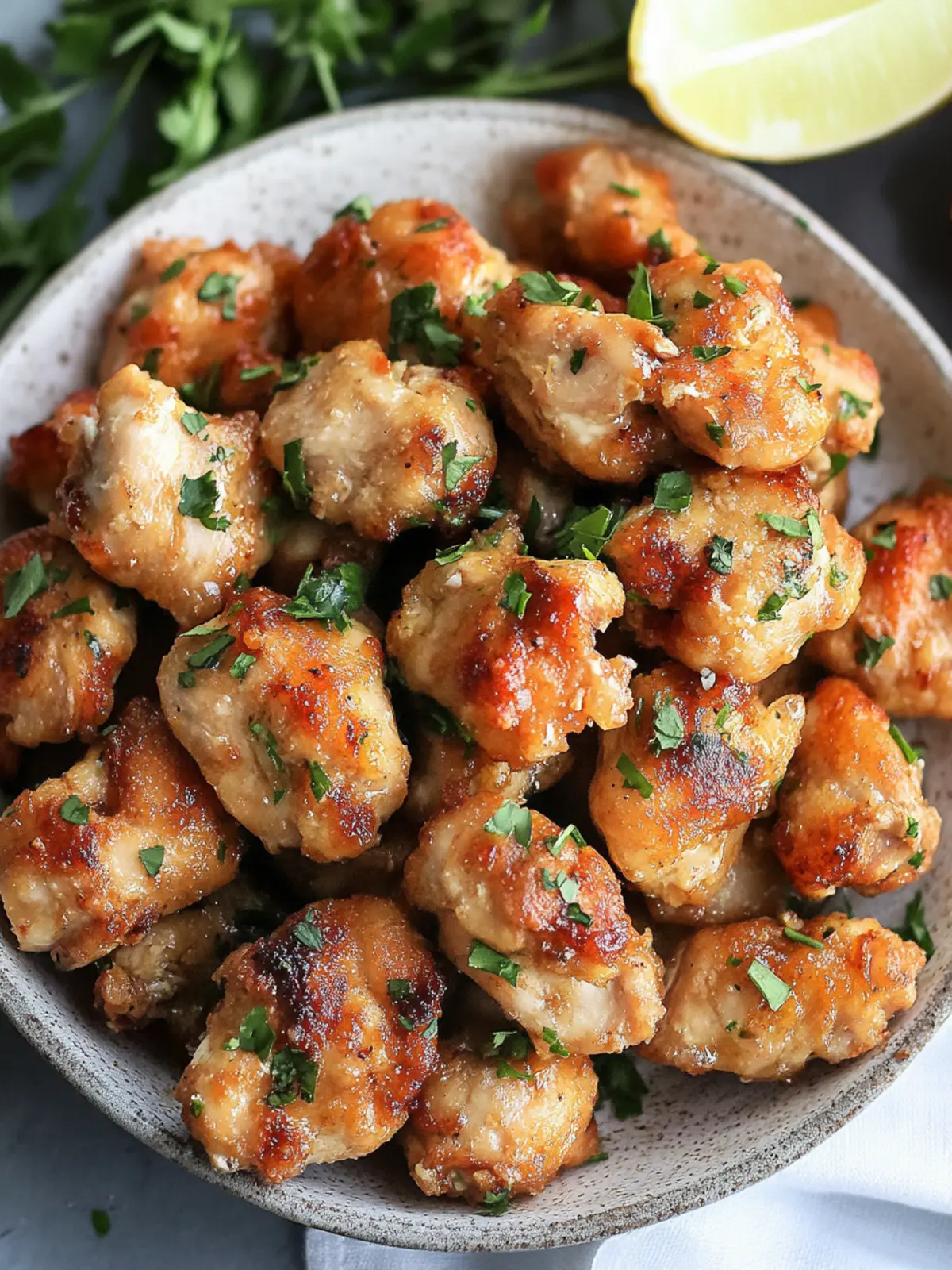 Savory Garlic Butter Chicken Bites You Can't Resist 3 Garlic Butter Chicken Bites