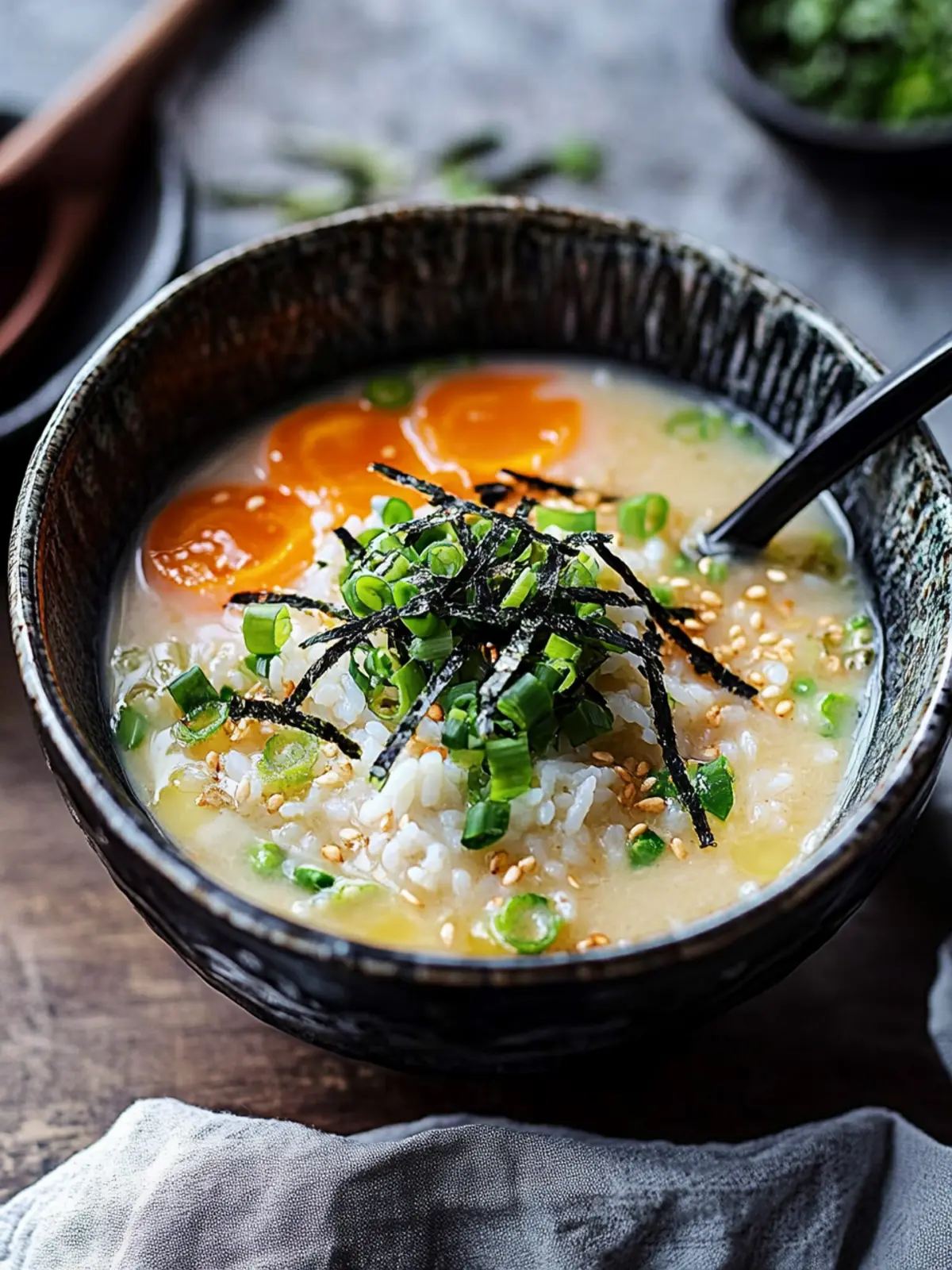 Warm Up with Cozy Japanese Rice Soup in Just 17 Minutes 4 Japanese Rice Soup