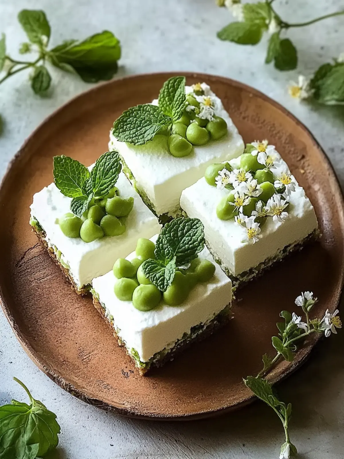 Creamy Pea Mint & Whipped Ricotta Terrine Recipe Delight 5 Pea Mint & Whipped Ricotta Terrine