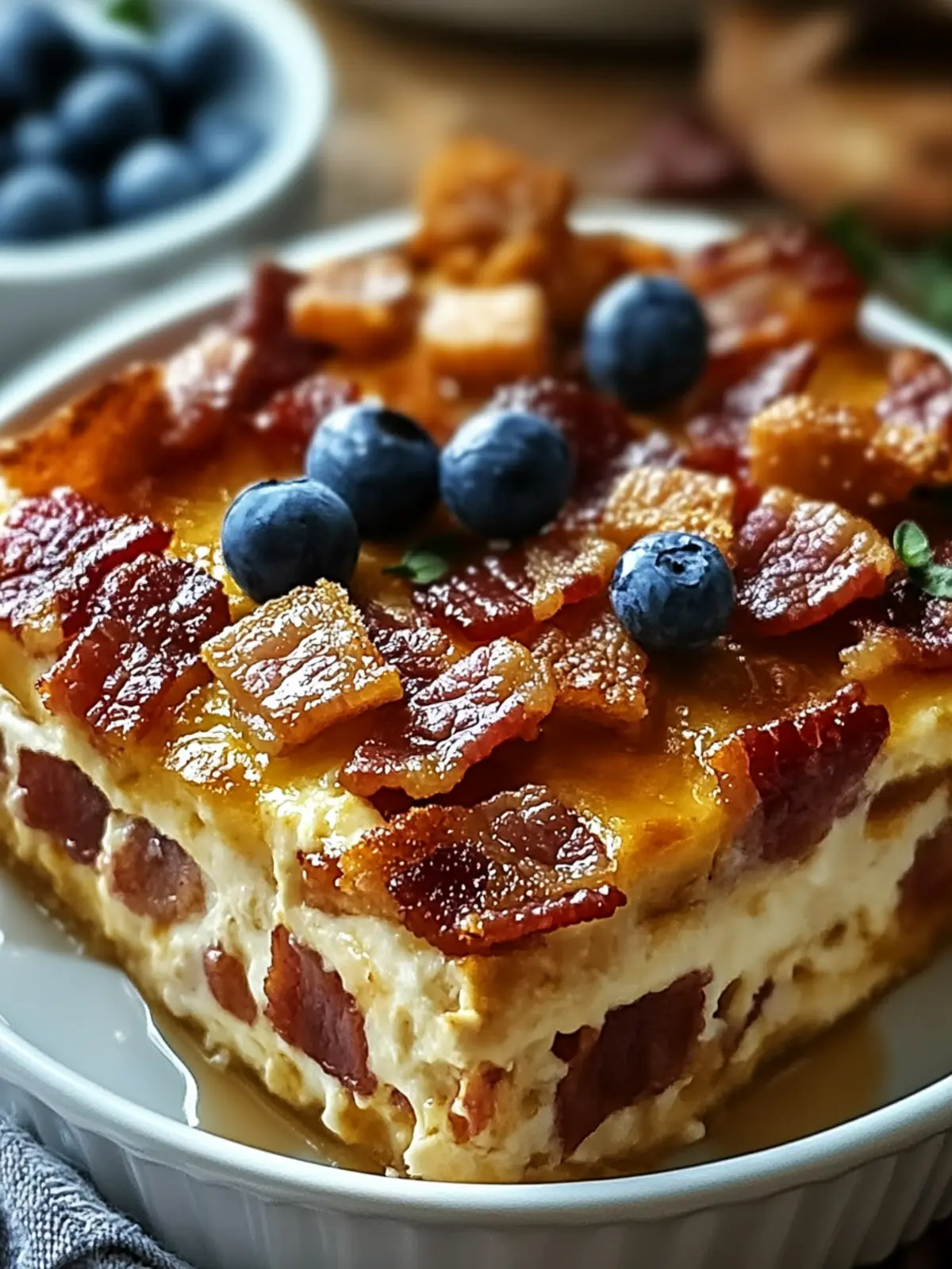 Delicious Maple Bacon Breakfast Casserole to Wow Your Mornings 2 Maple Bacon Breakfast Casserole