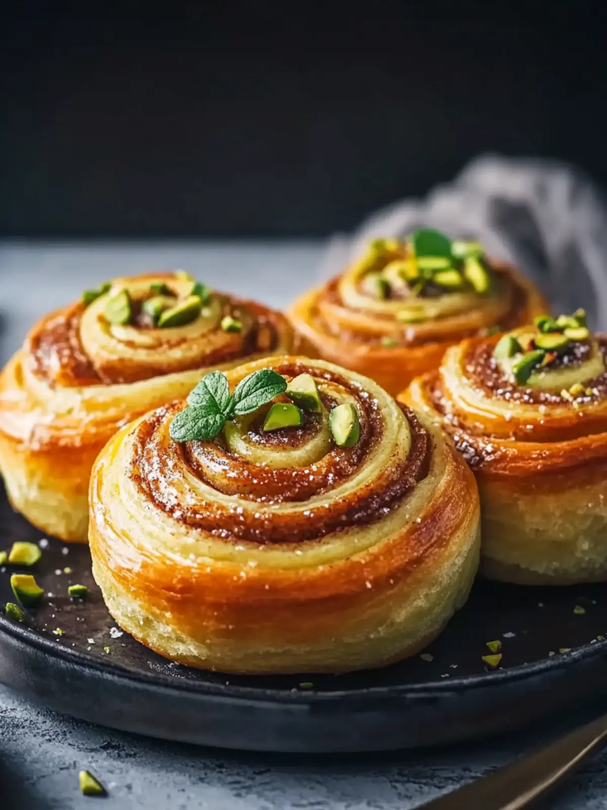 Irresistible Pistachio Cinnamon Rolls Perfect for Any Morning 4 Pistachio Cinnamon Rolls