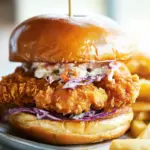 Ultimate Buttermilk Fried Chicken Sandwiches with Slaw Delight 2 Buttermilk Fried Chicken Sandwiches with Slaw