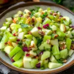 Crunchy Harvest Celery Apple Salad with Glazed Pecans! 9 Harvest Celery Apple Salad