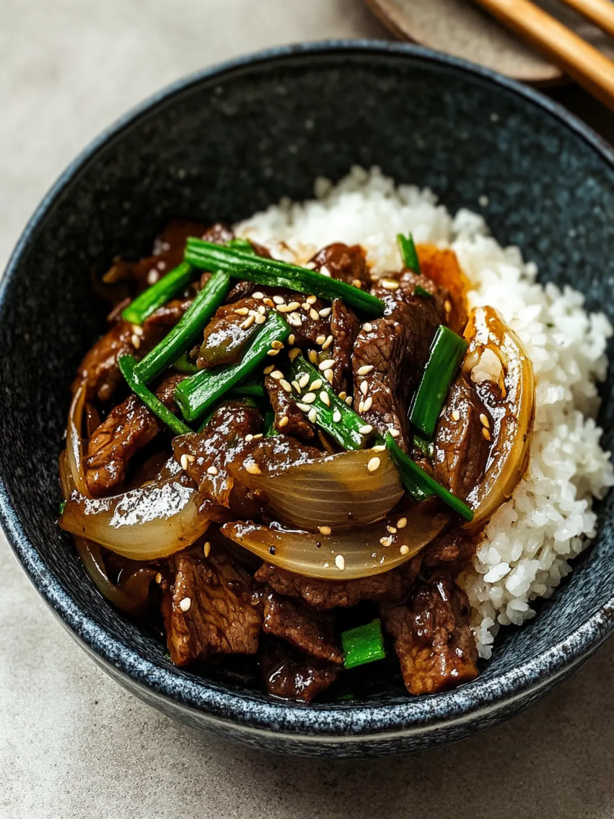 Quick and Easy Ginger Beef and Onion Stir Fry in 20 Minutes 2 Ginger Beef and Onion Stir Fry