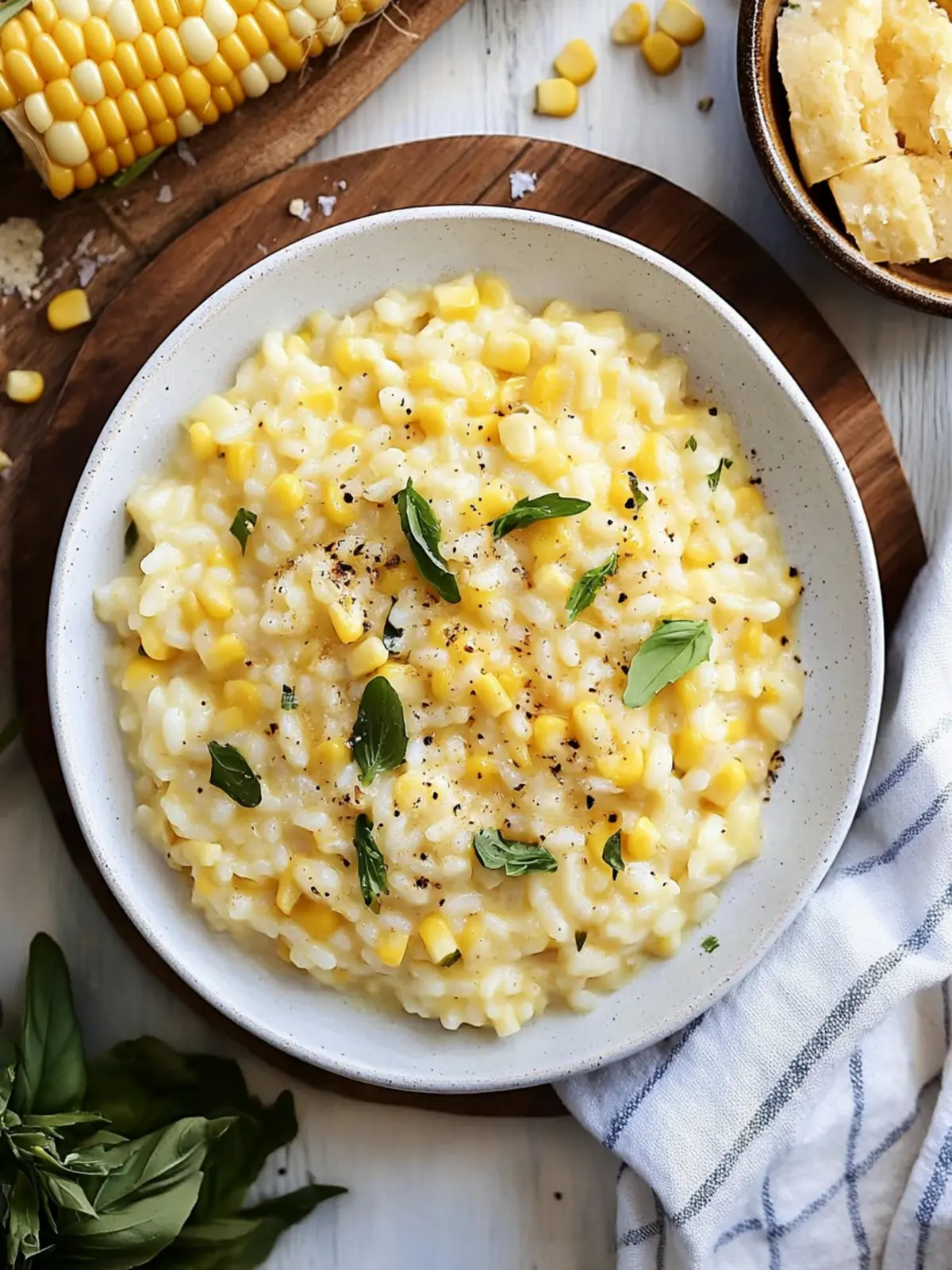 Creamy Sweet Corn Risotto That'll Brighten Your Dinner Table 4 Sweet Corn Risotto