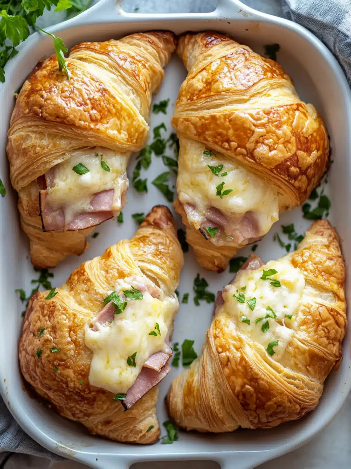 Delicious Baked Ham and Cheese Croissants Your Family Will Love 5 Baked Ham and Cheese Croissants