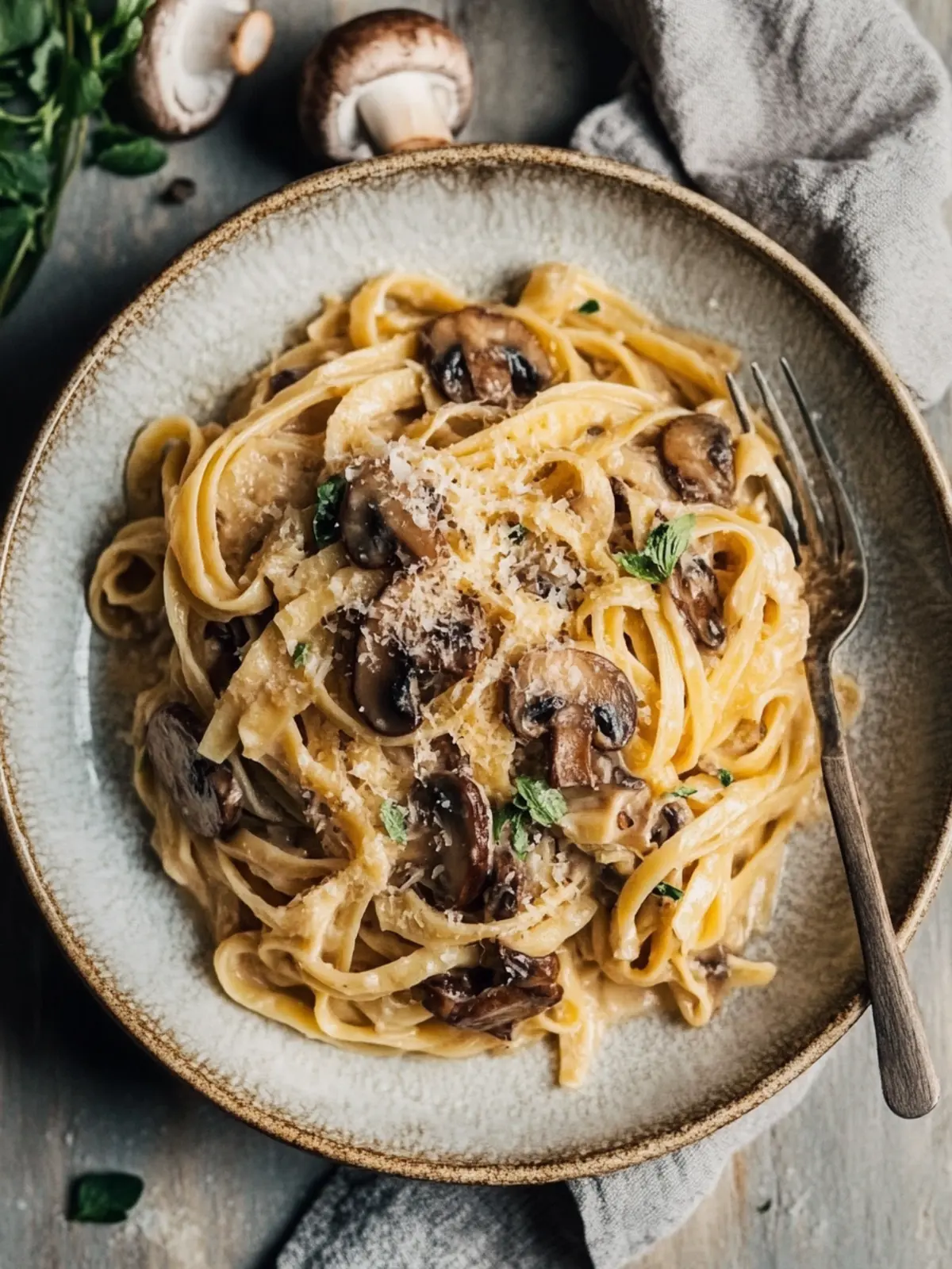 Savory Comfort: Caramelized Leek and Mushroom Gruyère Pasta 4 Caramelized Leek and Mushroom Gruyere Pasta