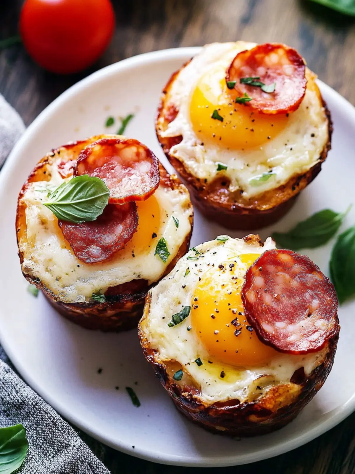 Delicious Salami Breakfast Cups for a Quick Low-Carb Feast 5 Salami Breakfast Cups