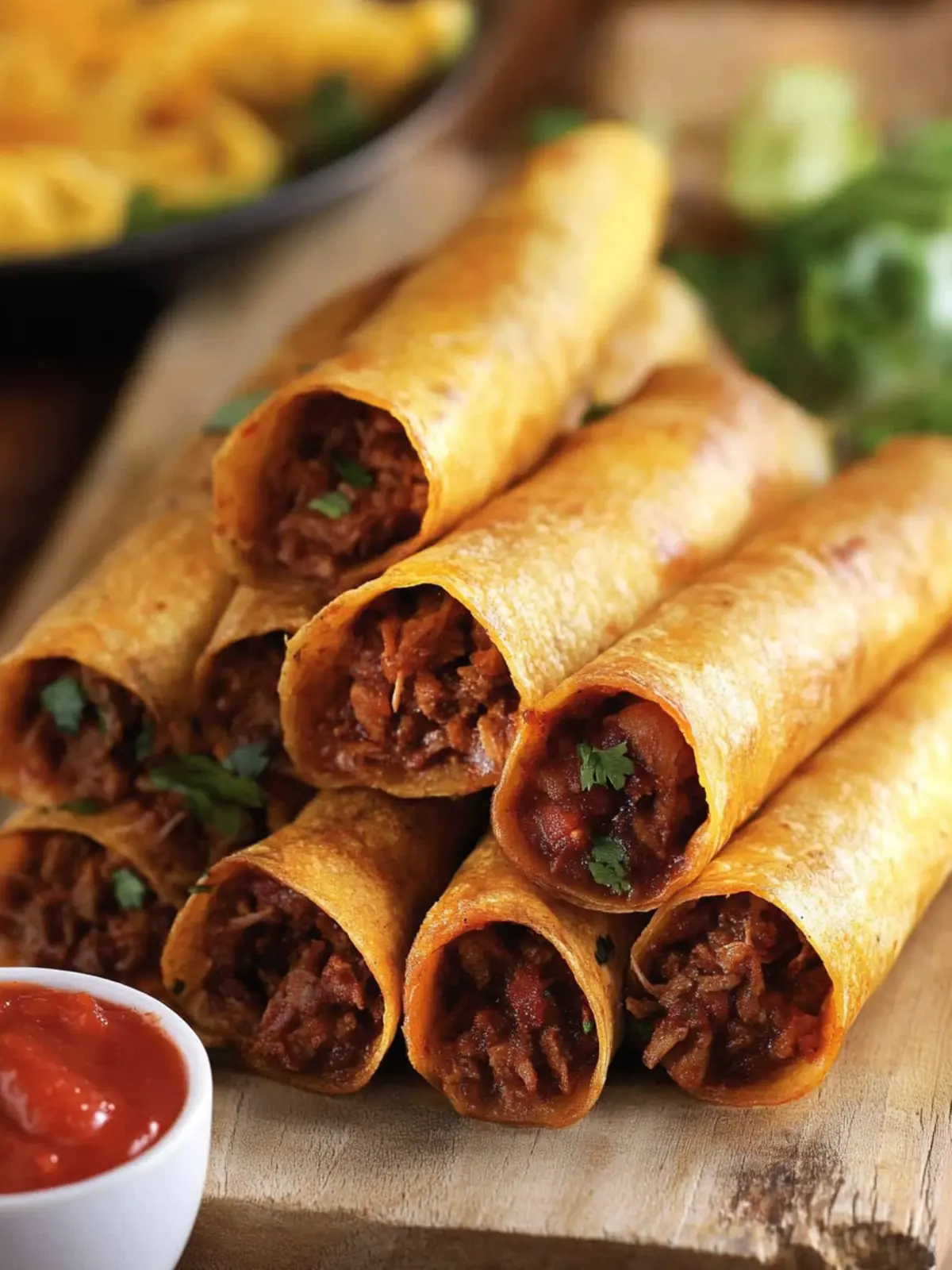 Savory Shredded Beef Taquitos That Everyone Will Love 5 Shredded Beef Taquitos