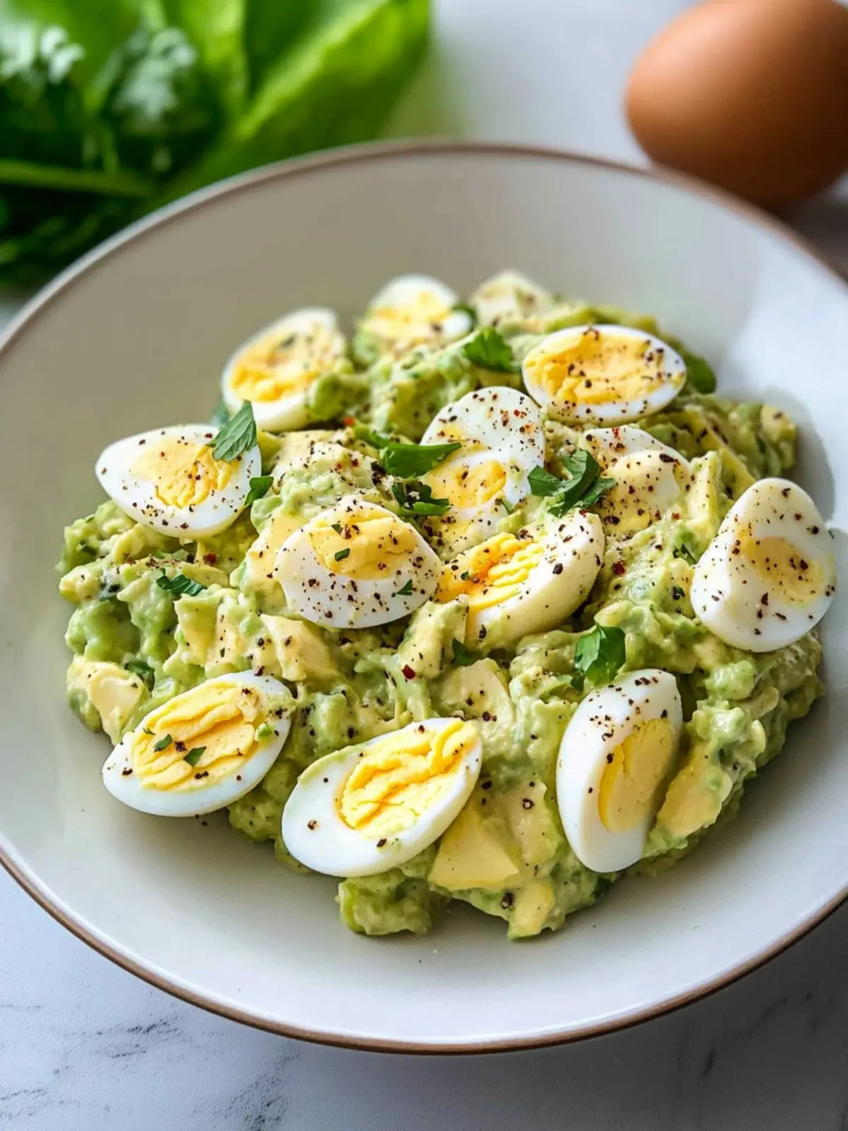 Creamy Keto Avocado Egg Salad in Just 10 Minutes 5 Keto Avocado Egg Salad
