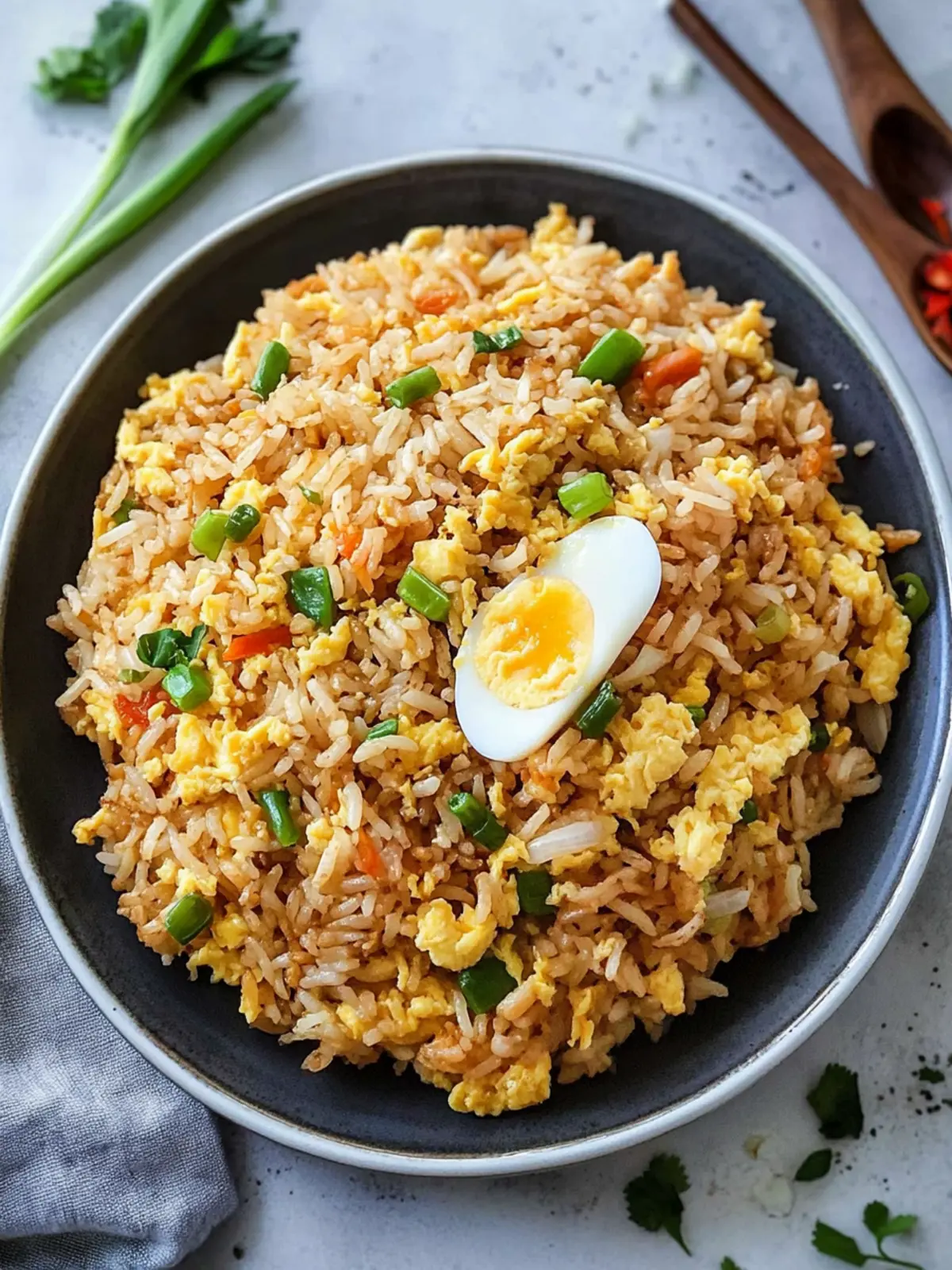 Delicious Egg Fried Rice in Just 10 Minutes at Home 4 Egg Fried Rice
