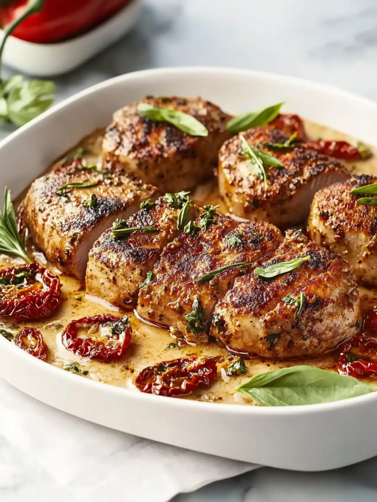 Irresistible Sun-Dried Tomato Marry Me Pork Tenderloin Delight 3 Sun-Dried Tomato Marry Me Pork Tenderloin