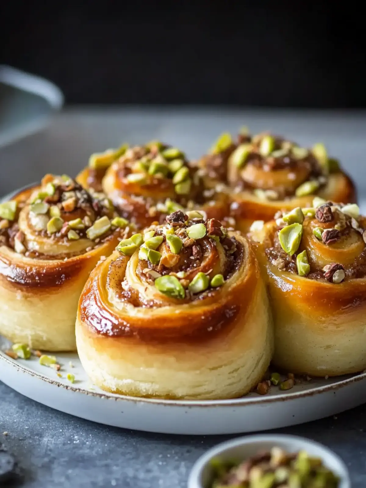 Irresistible Pistachio Cinnamon Rolls Perfect for Any Morning 2 Pistachio Cinnamon Rolls