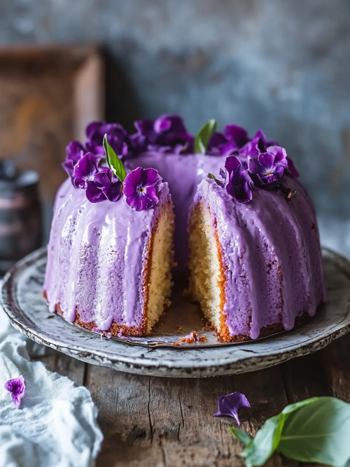 Delicious Ube Pound Cake That Will Brighten Your Day 4 Ube Pound Cake