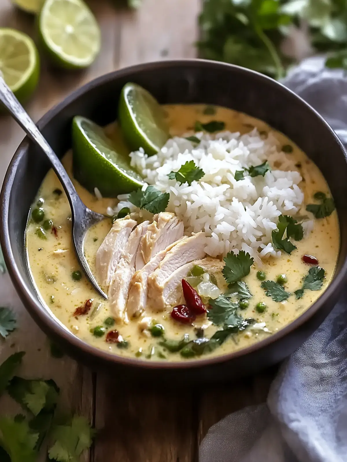 Delicious Coconut Chicken Brothy Rice for Cozy Nights 3 Coconut Chicken Brothy Rice