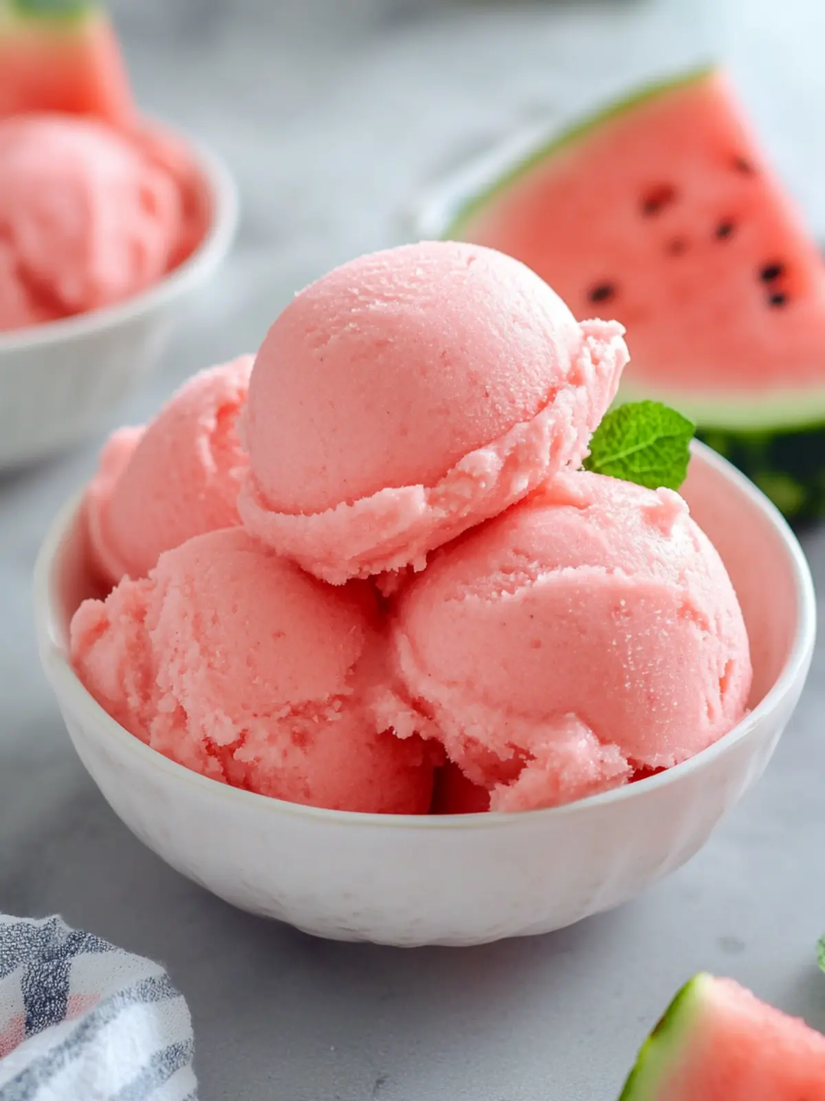 Ninja Creamy Watermelon Sorbet: Your Summer Chill Treat! 3 Ninja Creamy Watermelon Sorbet