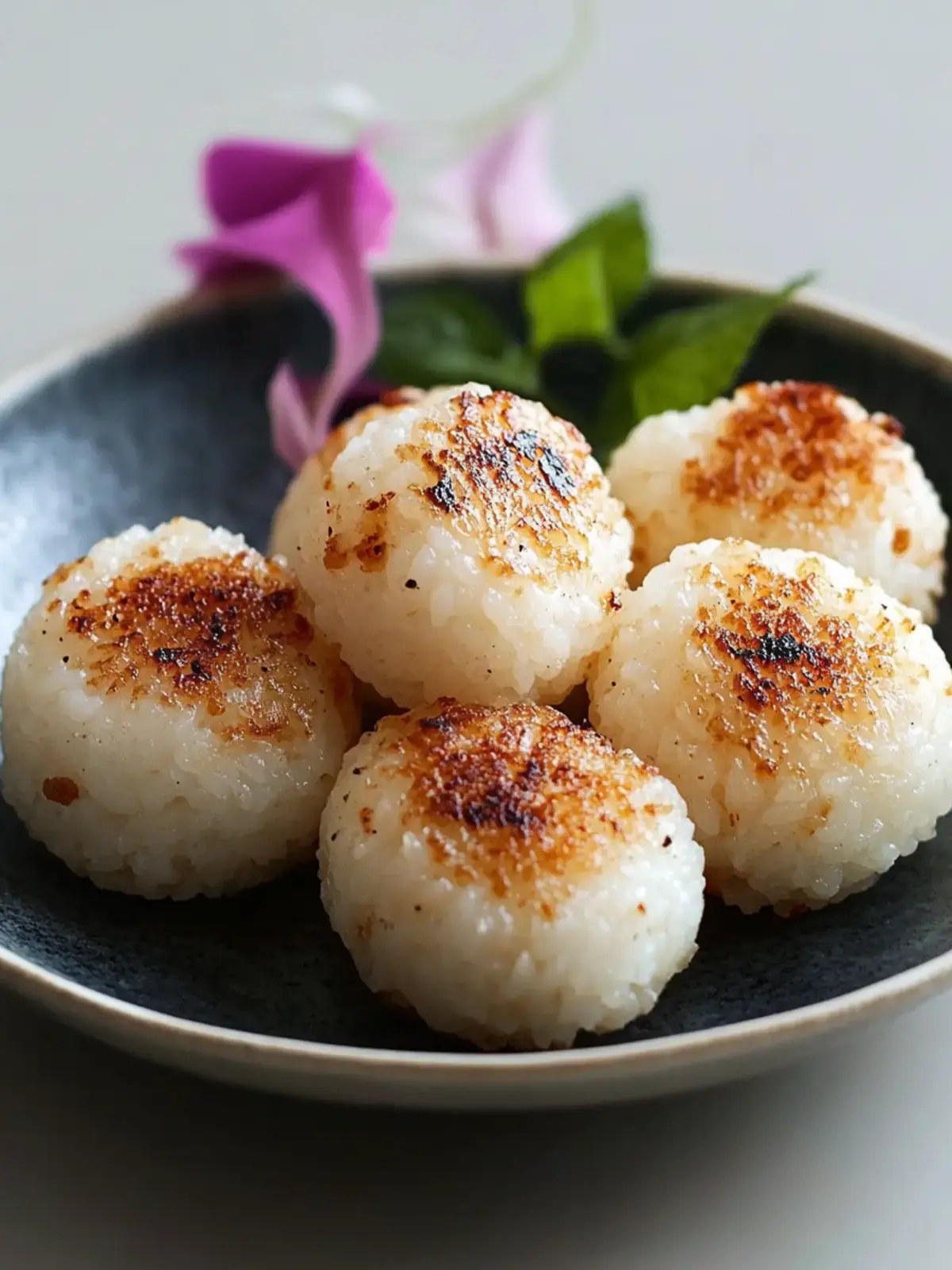 Savor the Crunch: Grilled Rice Balls with Bold Flavor 2 Grilled Rice Balls