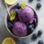 Refresh With No Churn Blueberry Lemon Sorbet Bliss 3 No Churn Blueberry Lemon Sorbet