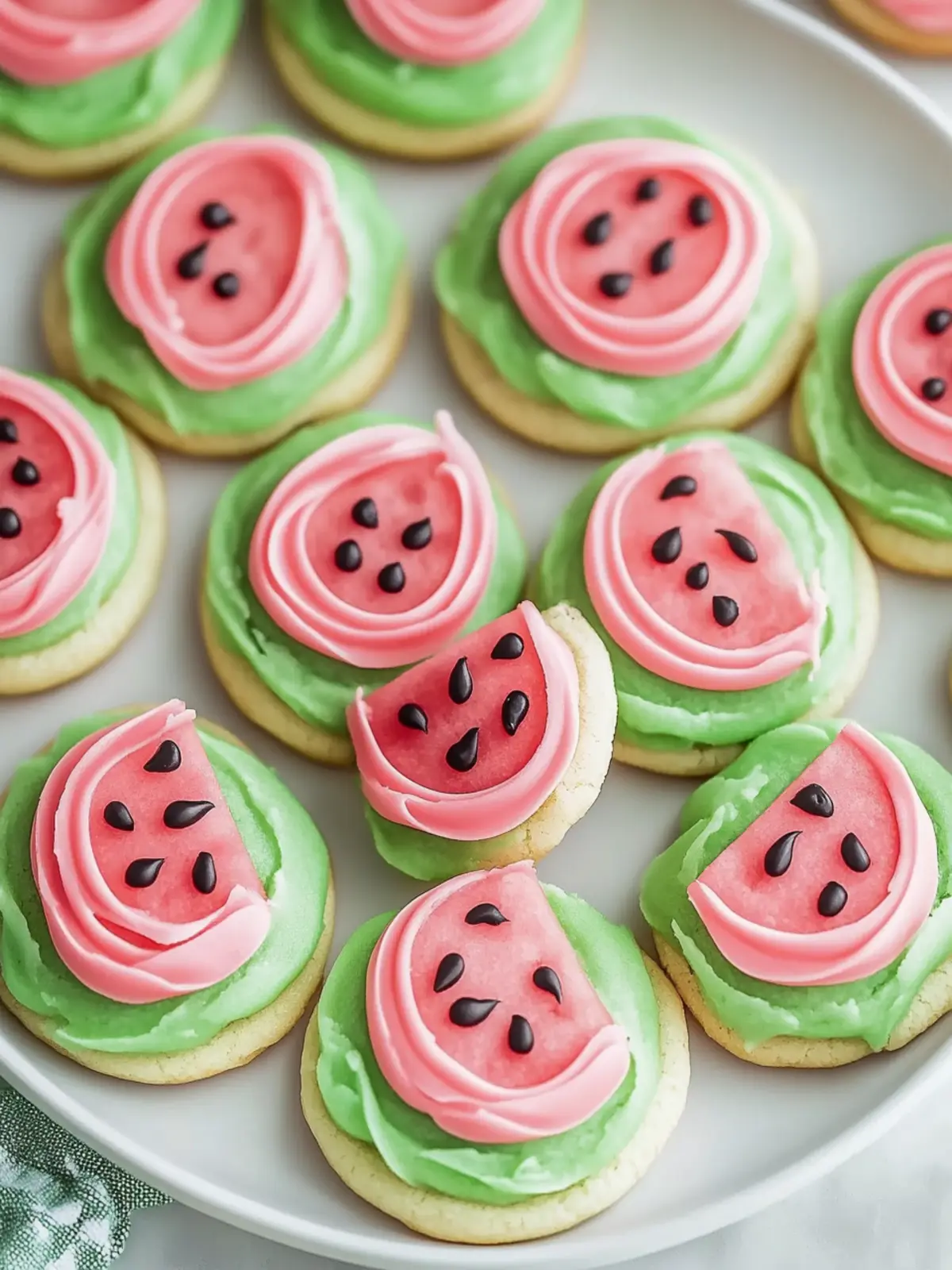 Delicious Watermelon Sugar Cookies for Summer Fun 4 Watermelon Sugar Cookies