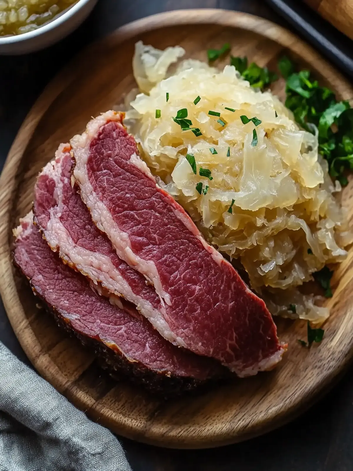 Mouthwatering Corned Beef and Sauerkraut Comfort Bowl Recipe 2 Corned Beef and Sauerkraut
