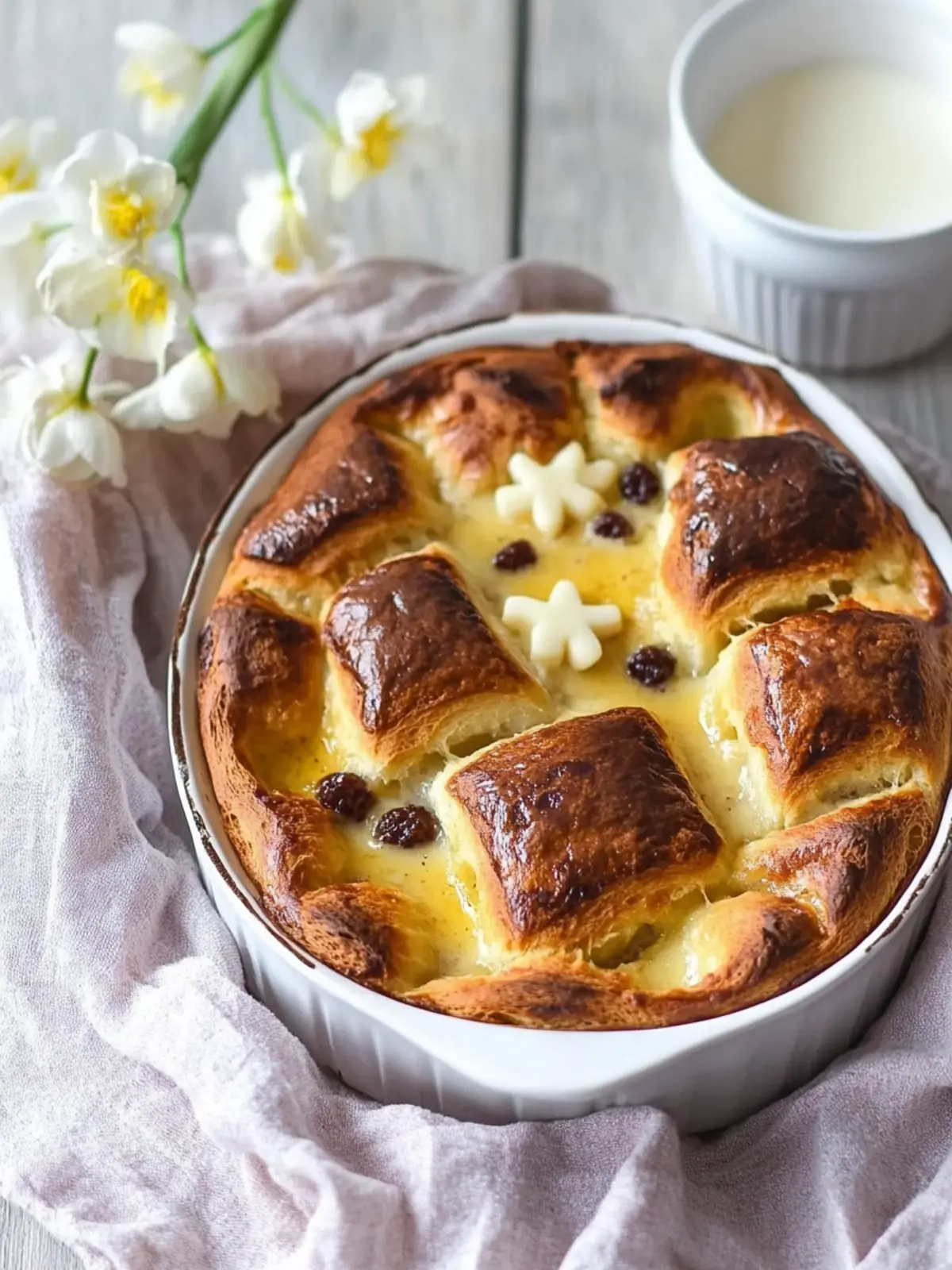 Decadent Hot Cross Bun Pudding to Satisfy Your Sweet Cravings 2 Hot Cross Bun Pudding