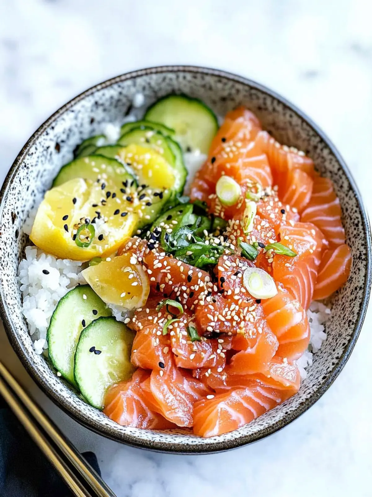 Miso Soy Salmon Sashimi Bowl: A Fresh Twist on Dinner 3 Miso Soy Salmon Sashimi Bowl