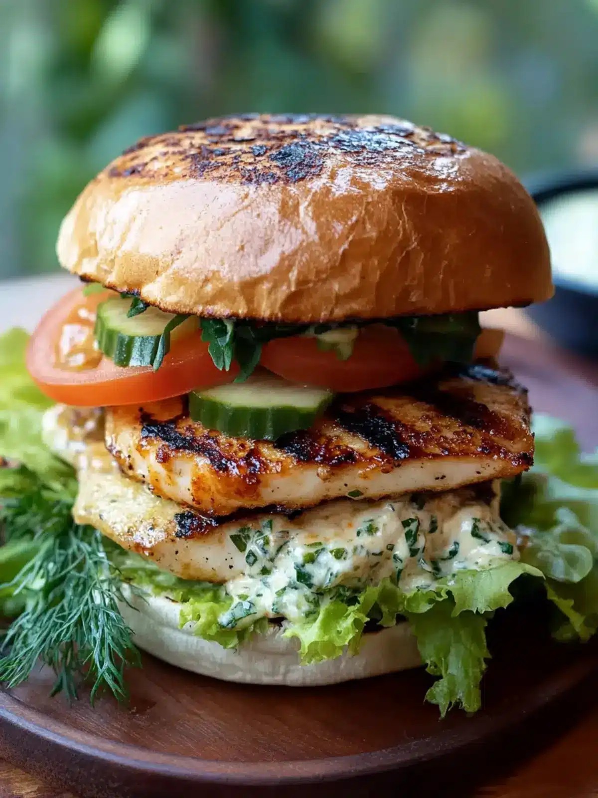 Savor the Flavor: BBQ Barramundi Burger with Grilled Cos 5 BBQ Barramundi Burger with Grilled Cos