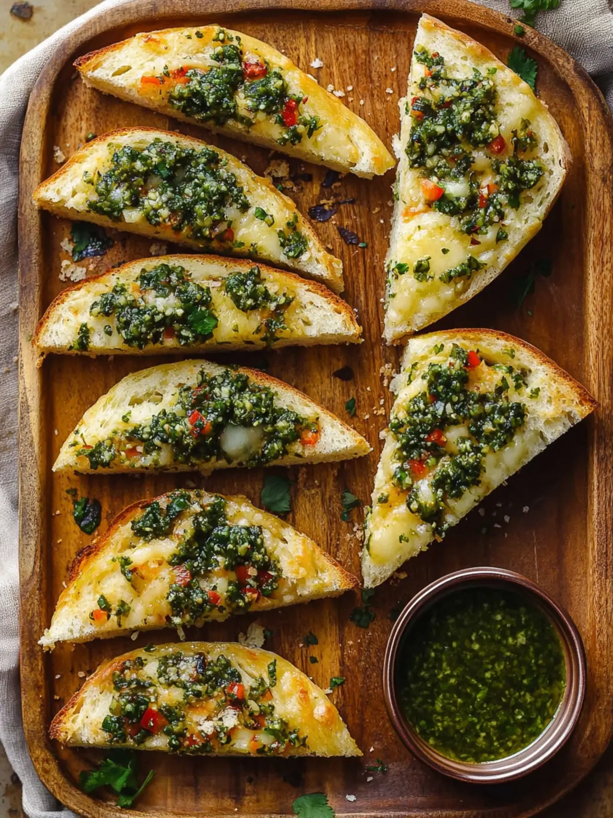 Irresistible Chimichurri Garlic Bread: Flavor Explosion Ahead 4 Chimichurri Garlic Bread