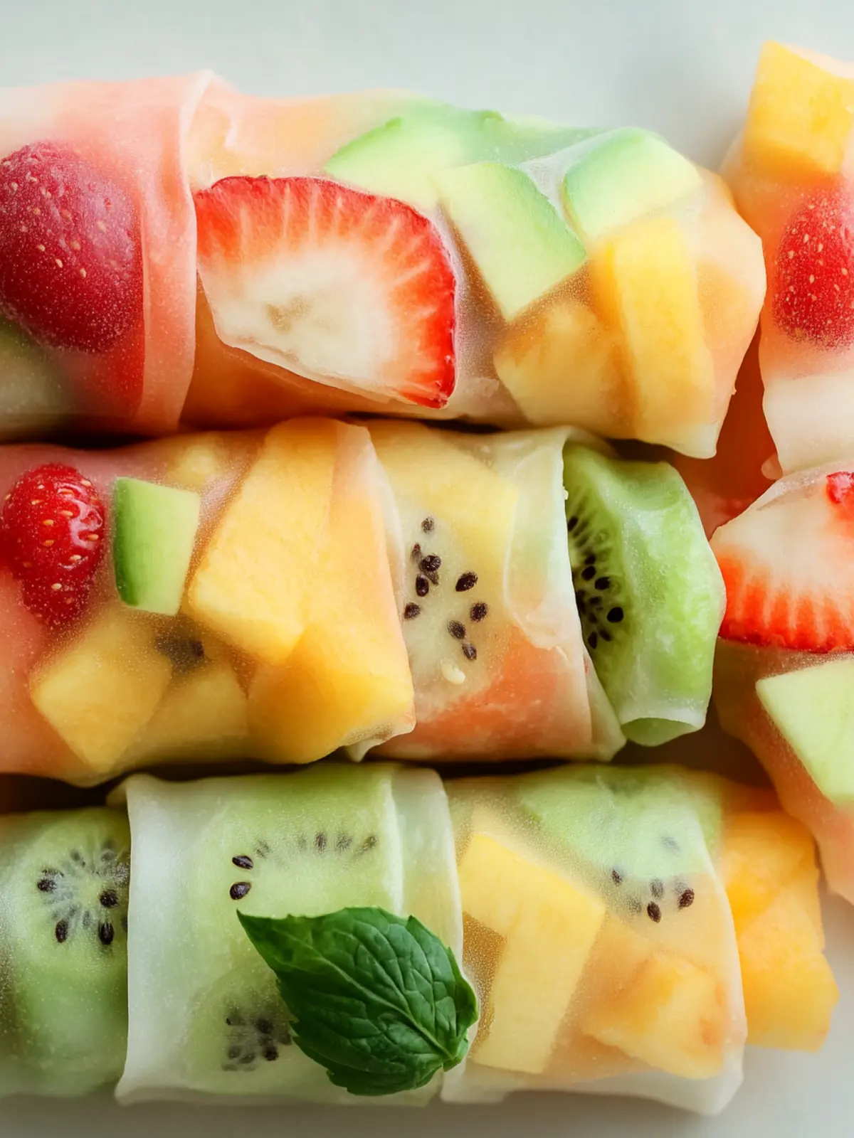 Delicious Fruit Spring Rolls You Can Make at Home Today 3 Fruit Spring Rolls