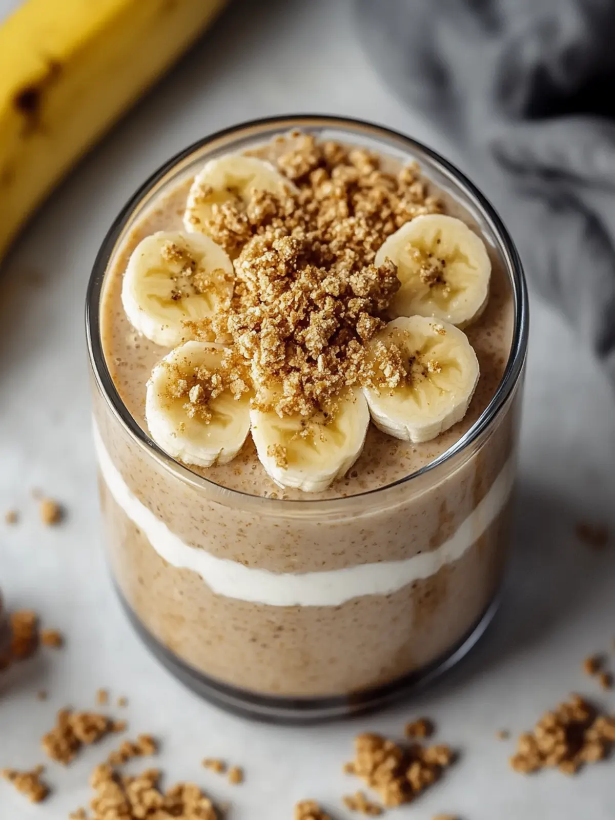 Delicious Banana Biscoff Overnight Oats for a Cozy Morning 5 Banana Biscoff Overnight Oats