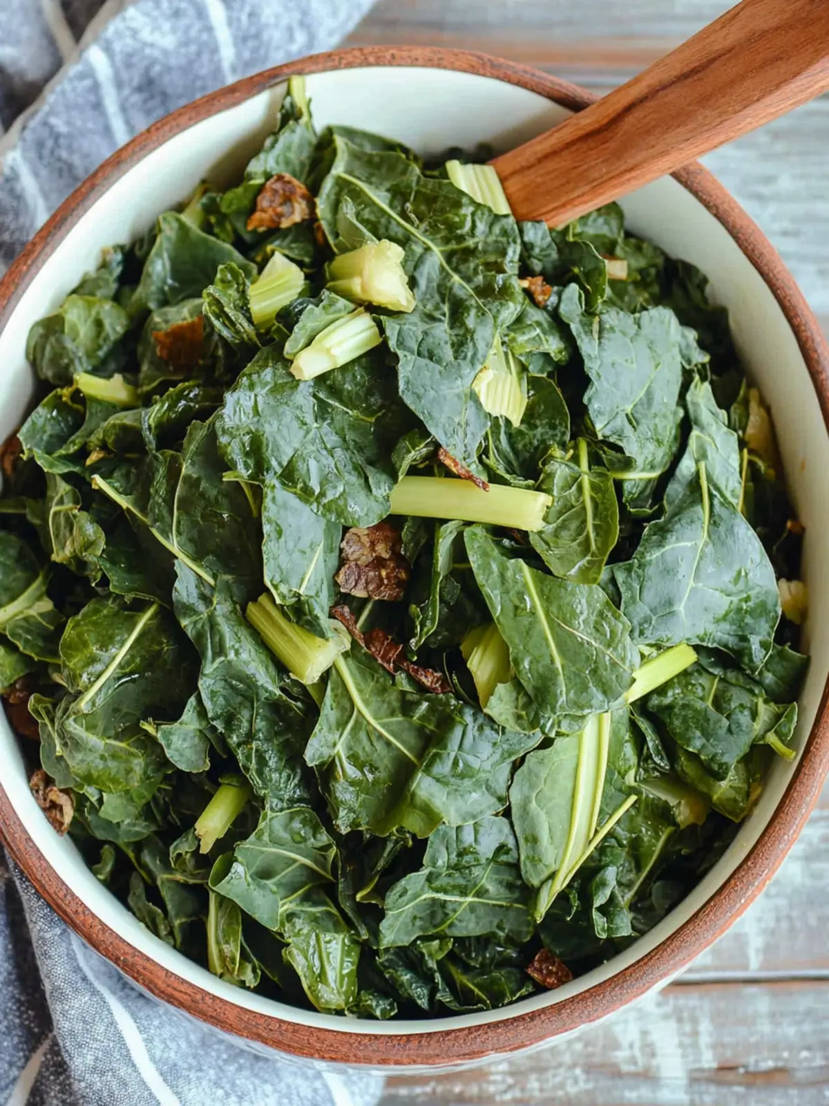 Savor Southern Collard Greens: A Flavorful Homemade Delight 2 Southern Collard Greens