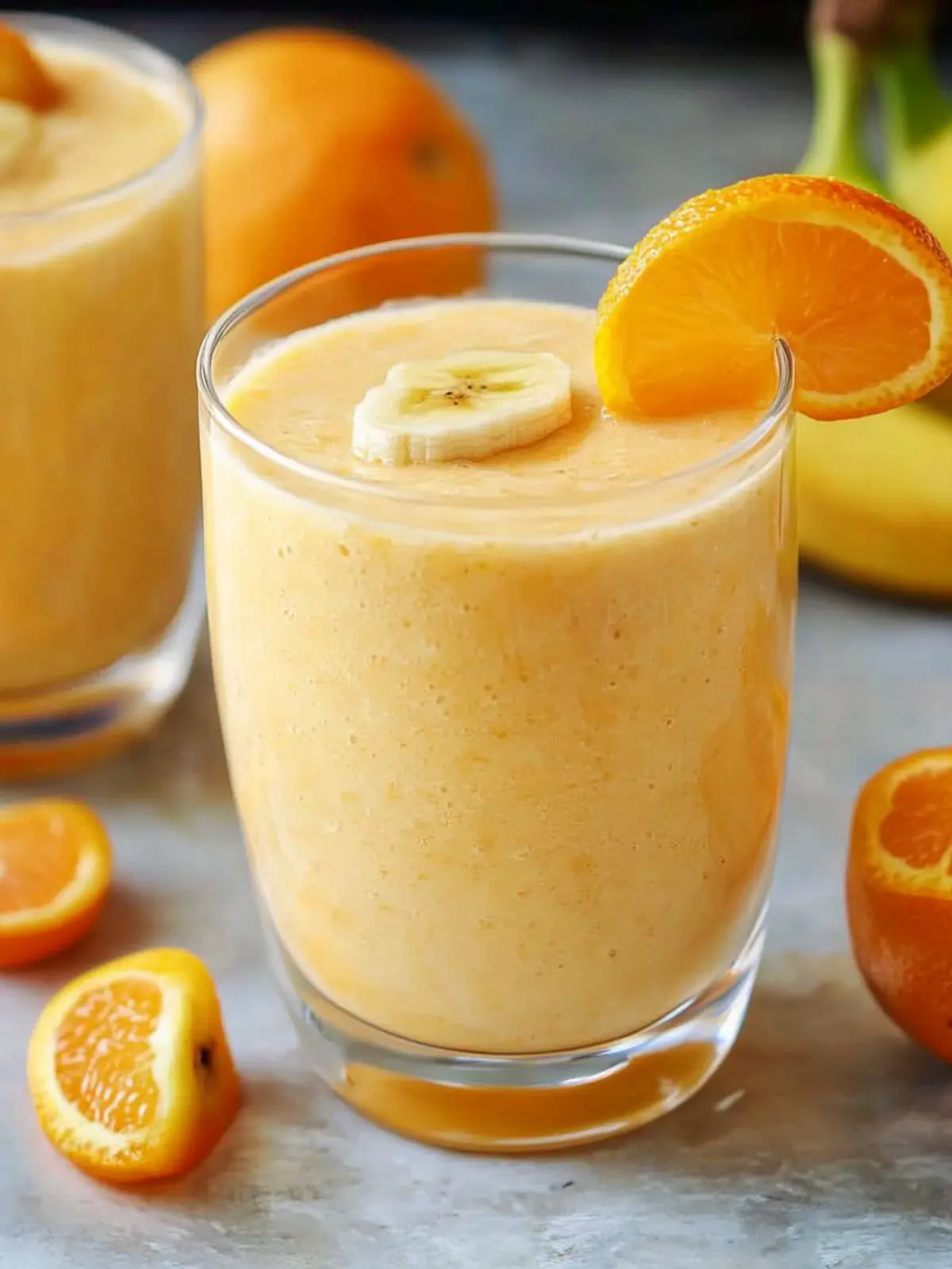 Tangerine Banana Smoothie Bliss for a Refreshing Boost 2 Tangerine Banana Smoothie