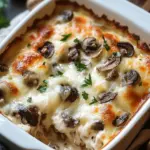 Mushroom and Swiss Burger Casserole: Comfort Food Reimagined 6 Mushroom and Swiss Burger Casserole