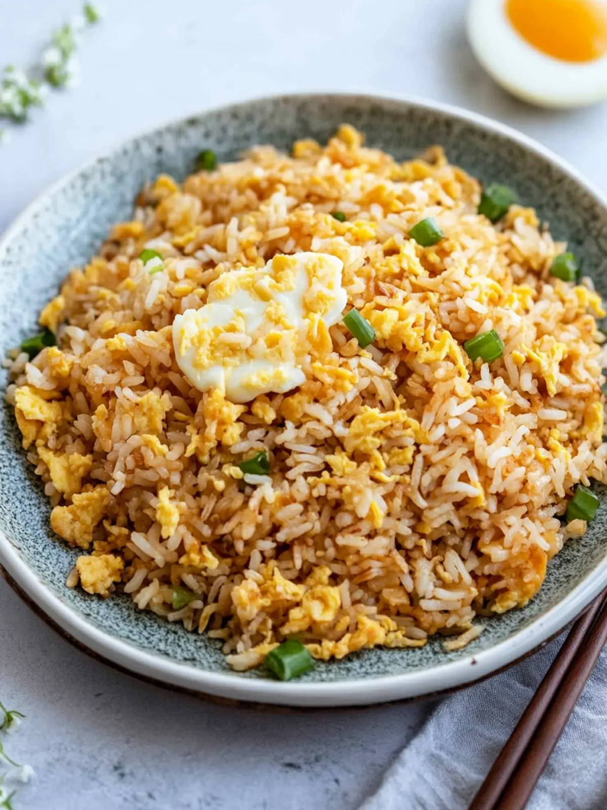 Delicious Egg Fried Rice in Just 10 Minutes at Home 2 Egg Fried Rice