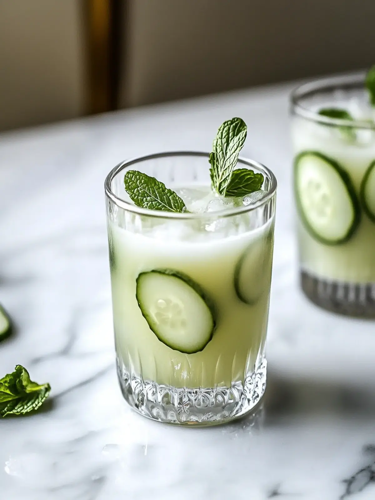 Cool Off with Cucumber Mint Milk Tea for Ultimate Refreshment 5 Cucumber Mint Milk Tea