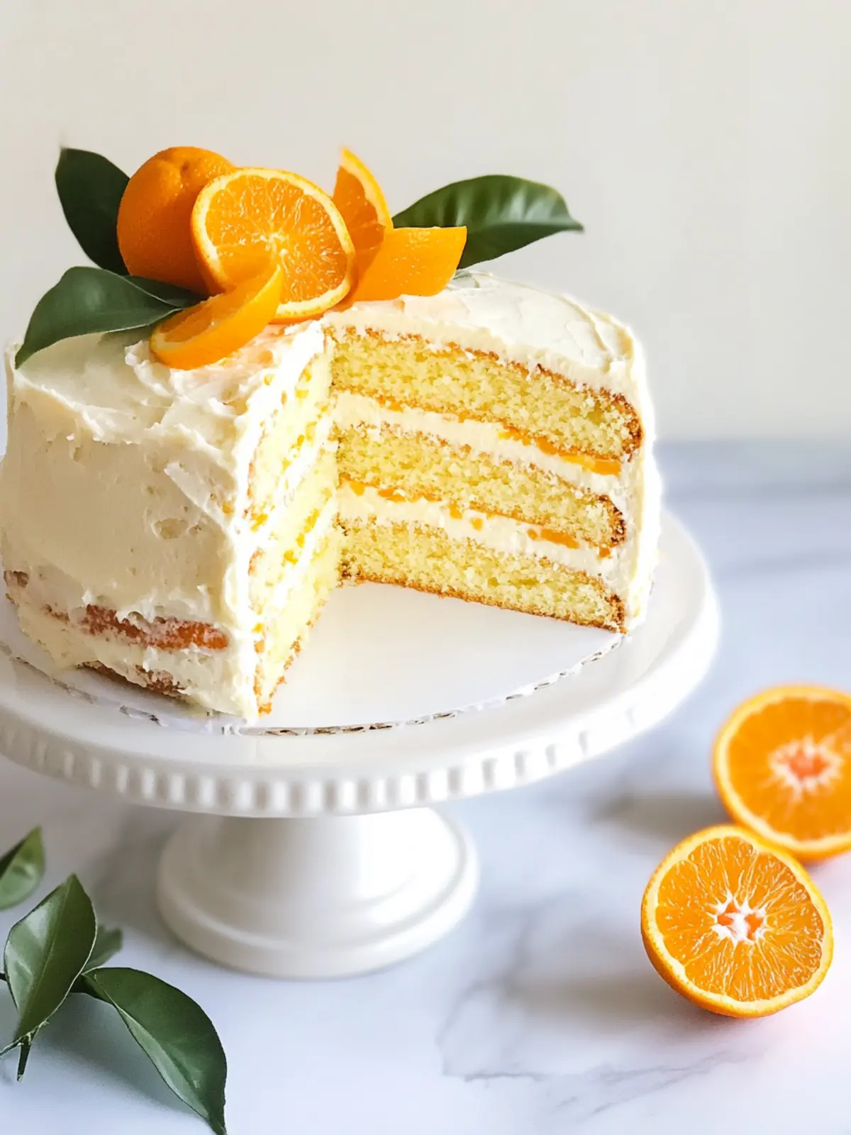 Delightful Mandarin Orange Cake for Fresh Flavor Lovers 2 Mandarin Orange Cake