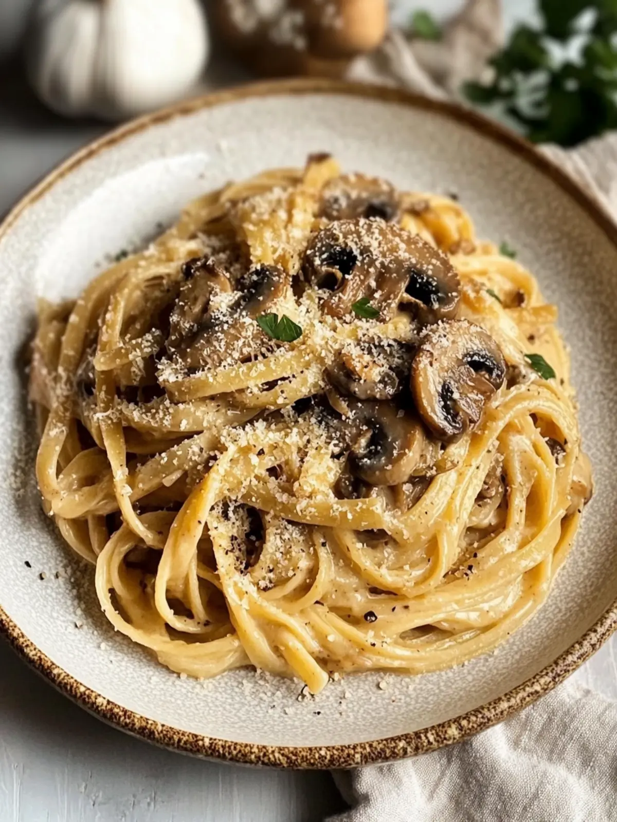 Savory Comfort: Caramelized Leek and Mushroom Gruyère Pasta 2 Caramelized Leek and Mushroom Gruyere Pasta