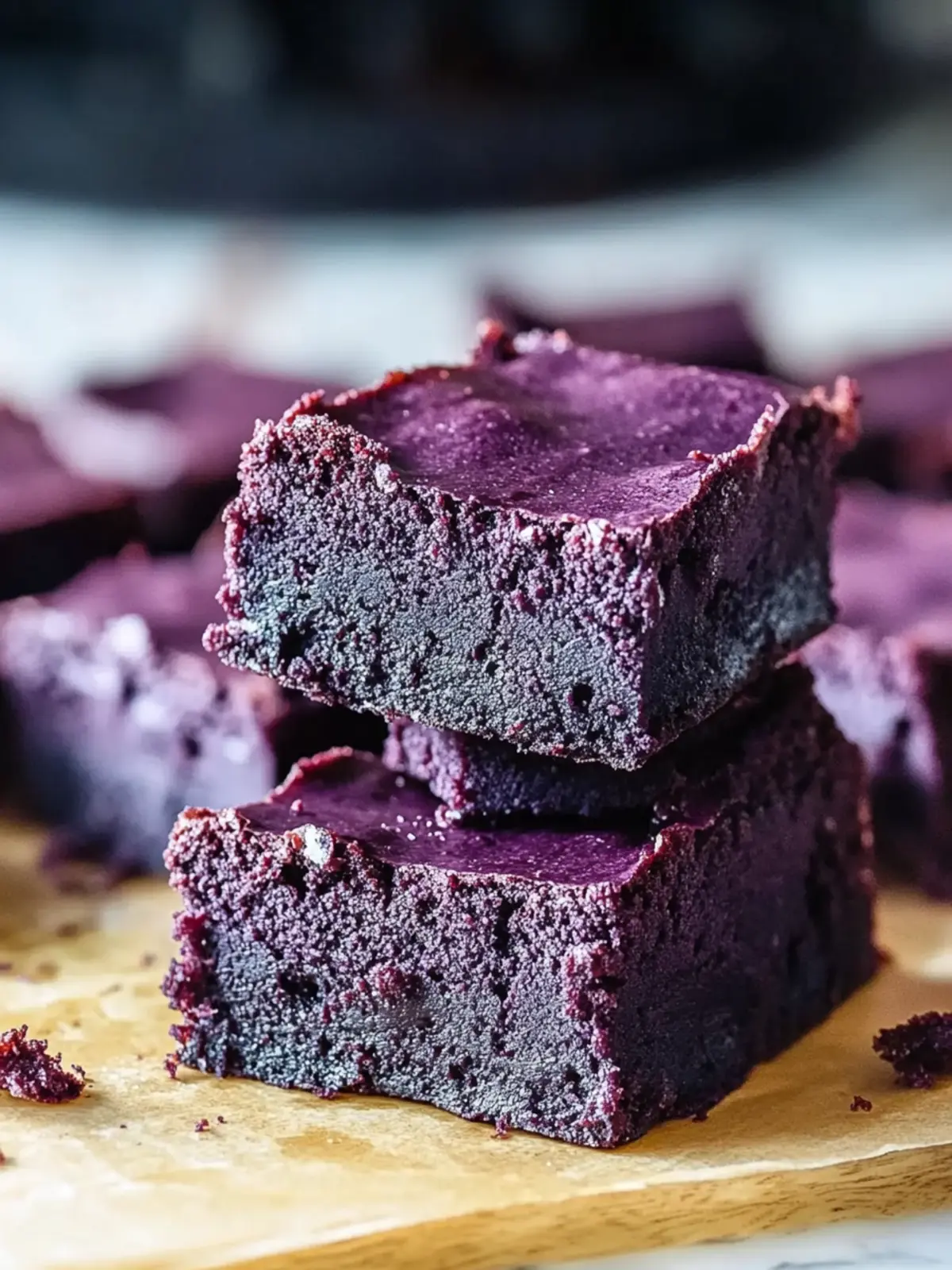 Indulge in Fudgy Ube Brownies That'll Wow Your Guests 5 Fudgy Ube Brownies