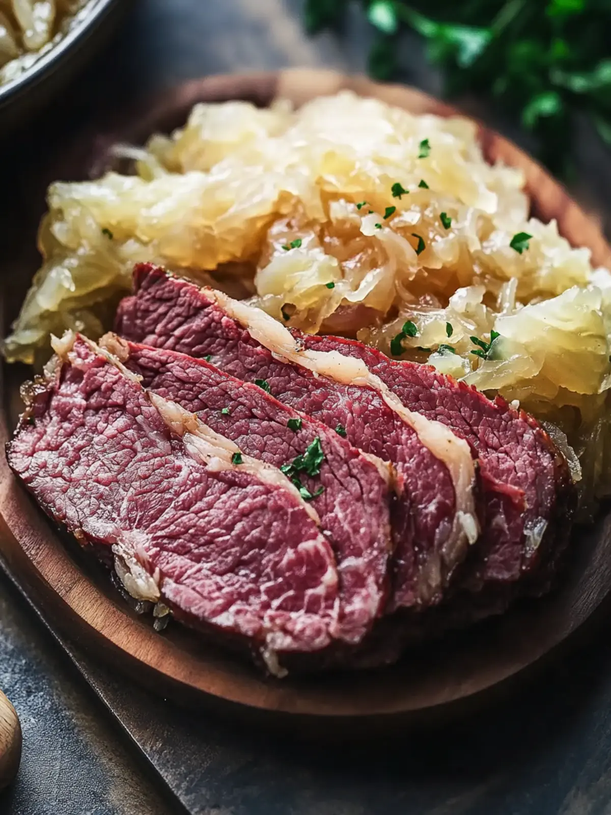 Mouthwatering Corned Beef and Sauerkraut Comfort Bowl Recipe 4 Corned Beef and Sauerkraut