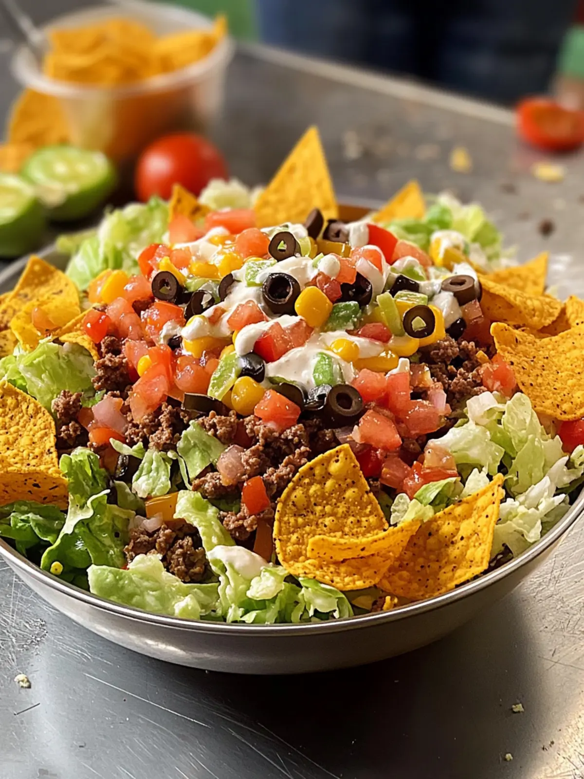 Doritos Taco Salad: Quick & Crunchy Flavor Explosion 5 Doritos Taco Salad