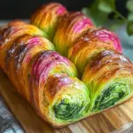 Vibrant Beetroot Spinach Bread Braid for Heartfelt Meals 6 Beetroot Spinach Bread Braid