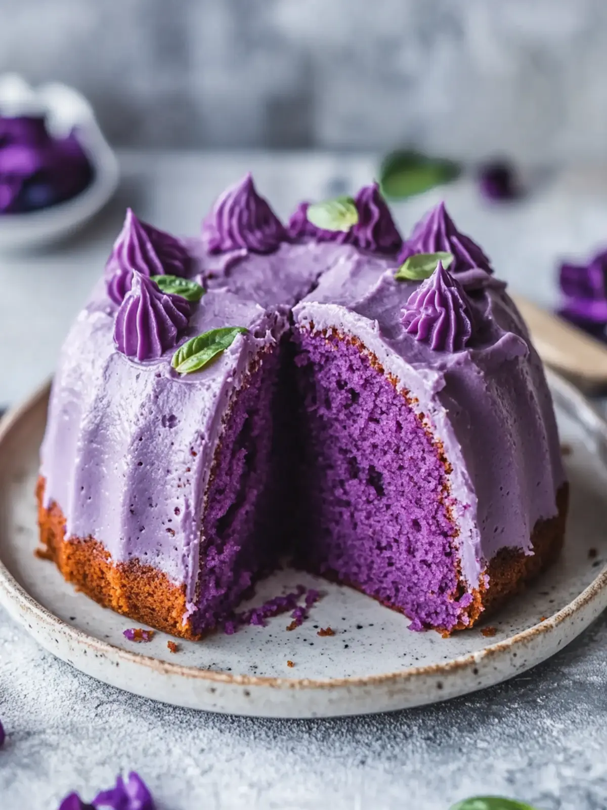 Delicious Ube Pound Cake That Will Brighten Your Day 2 Ube Pound Cake