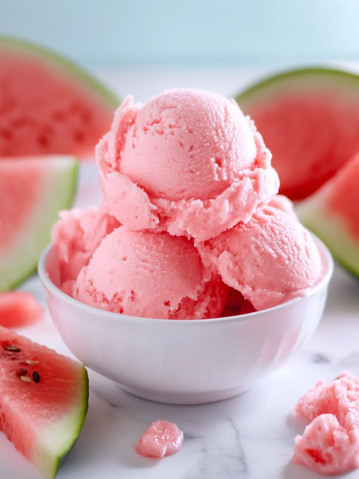 Ninja Creamy Watermelon Sorbet: Your Summer Chill Treat! 2 Ninja Creamy Watermelon Sorbet