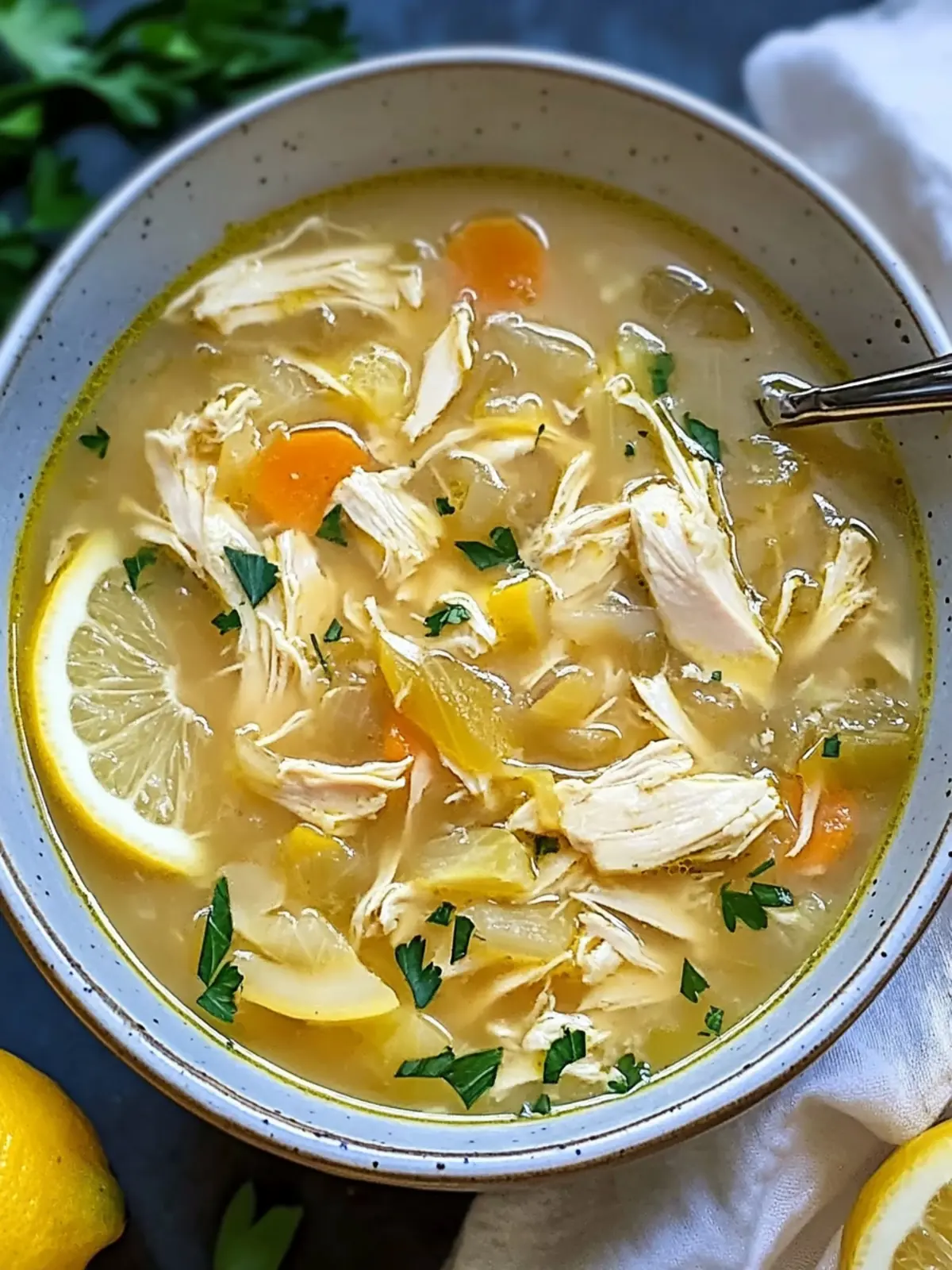 Zesty Lemon Artichoke Chicken Soup for Cozy Nights 5 Lemon Artichoke Chicken Soup