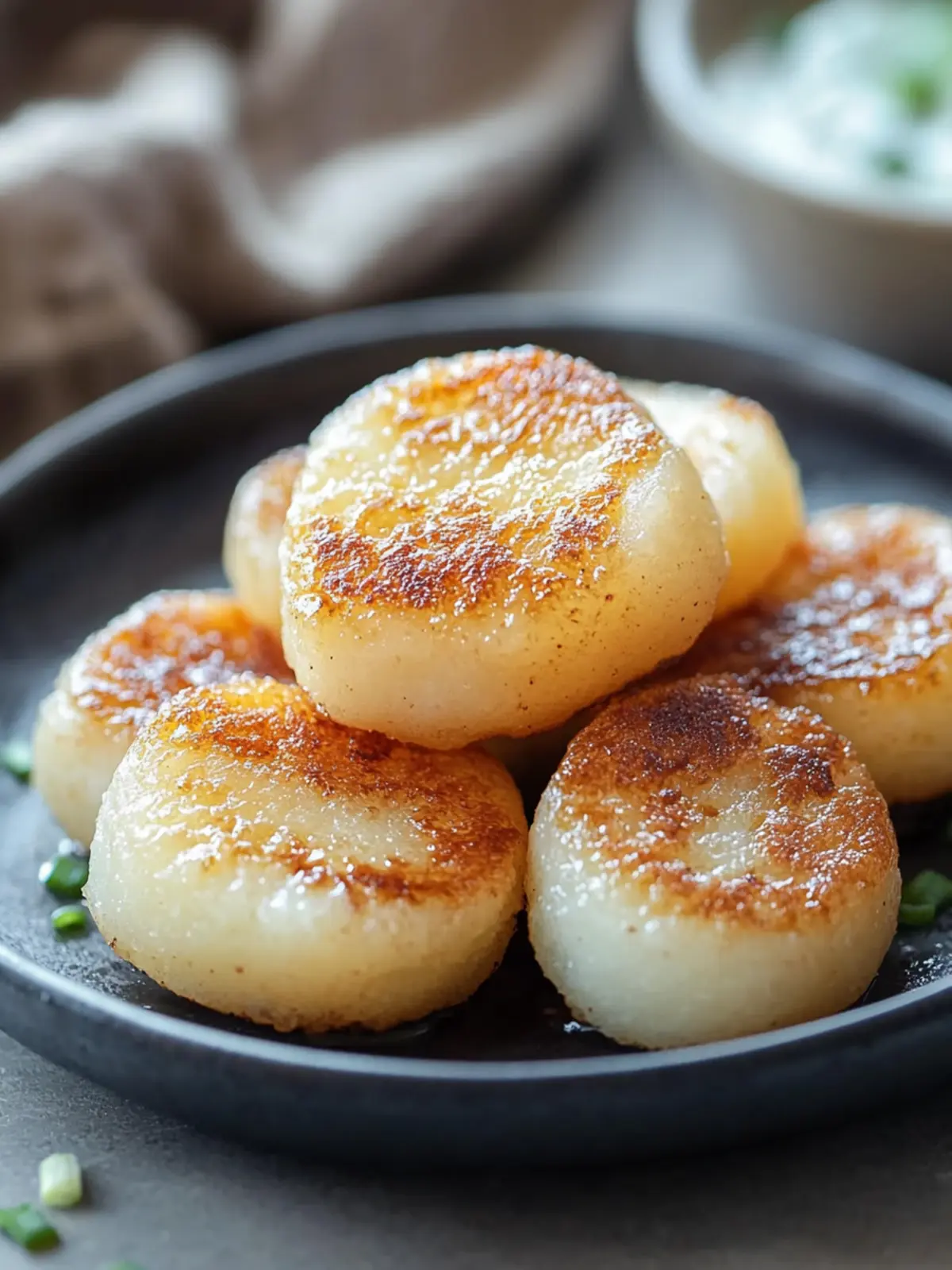 Crispy Pan-Fried Japanese Potato Mochi for Cozy Nights 4 Crispy Pan-Fried Japanese Potato Mochi