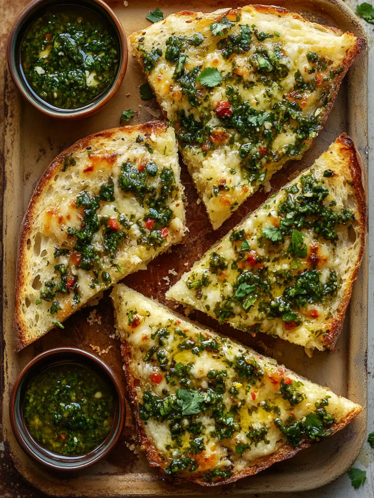 Irresistible Chimichurri Garlic Bread: Flavor Explosion Ahead 2 Chimichurri Garlic Bread